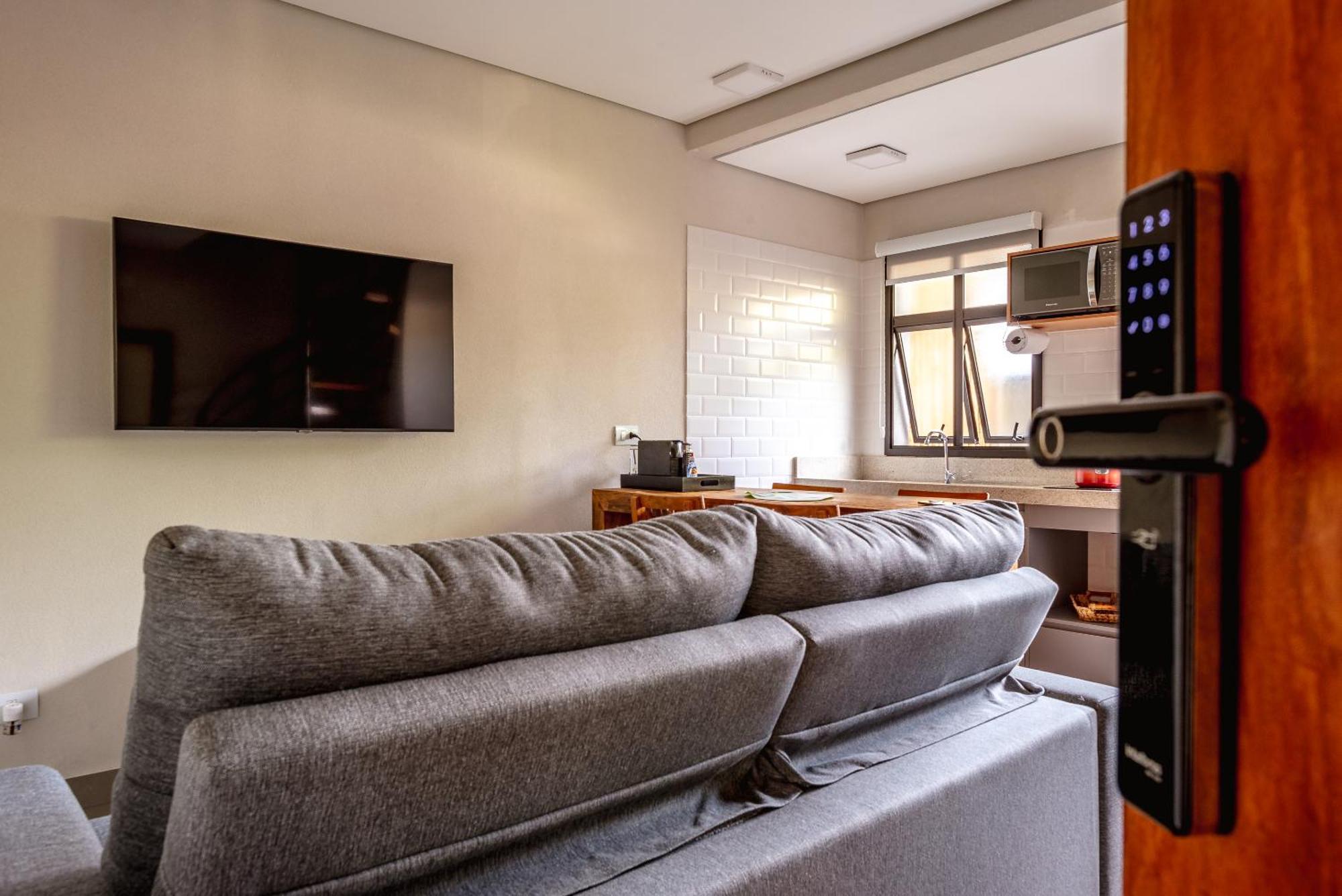 Apartment Jqy Flats - 950m Da - Garagem Subterranea - Estacao De Carregamento Veiculos Eletricos Juquei
