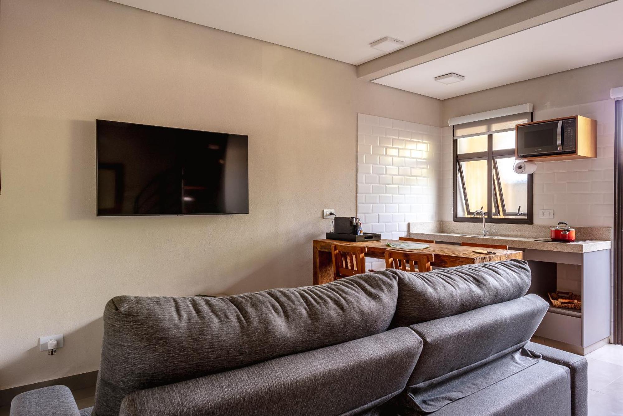 Apartment Jqy Flats - 950m Da - Garagem Subterranea - Estacao De Carregamento Veiculos Eletricos Juquei
